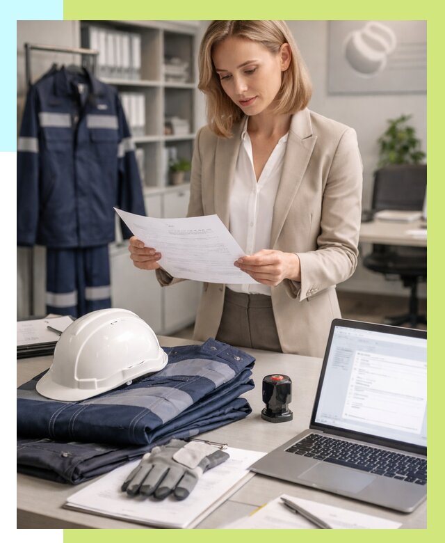 Сертификация спецодежды в Серпухове от 7113 р. | Алешин-Срп