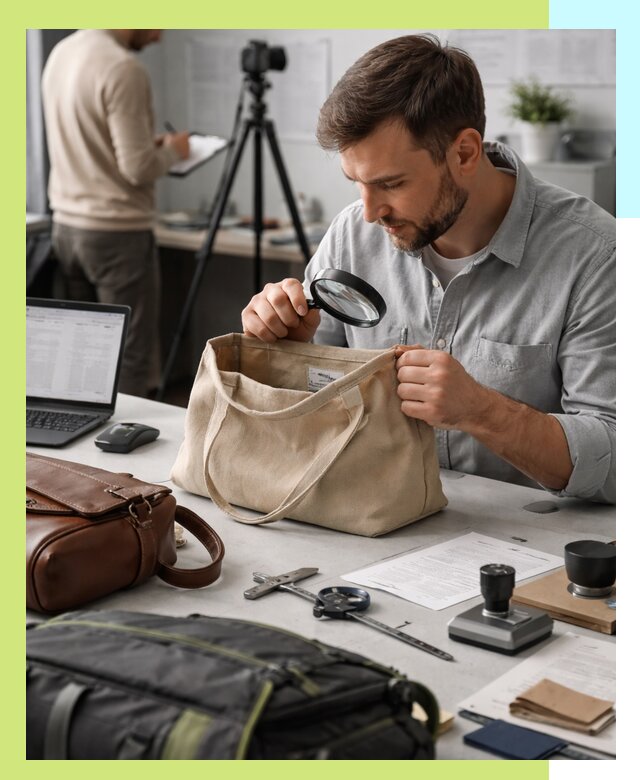 Сертификация сумок в Серпухове, оформление и получение сертификатов