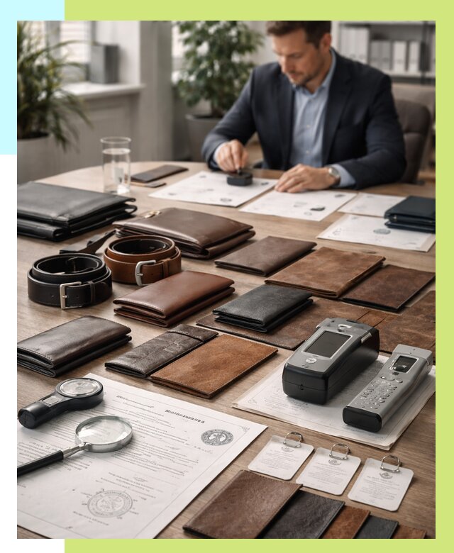 Сертификация кожаных изделий в Серпухове от 12193 р. | Алешин-Срп