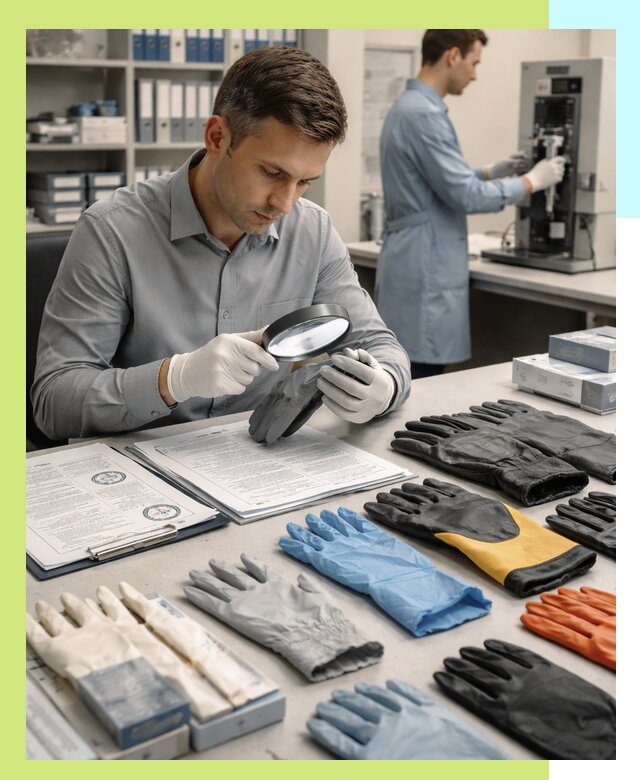 Сертификация перчаток и средств защиты продукции в Серпухове