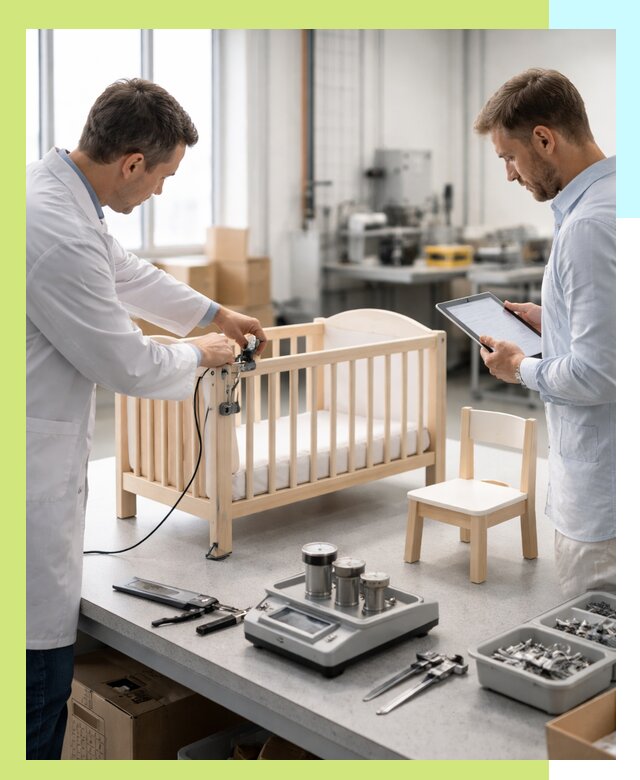 Сертификация детской мебели и проверка безопасности в Серпухове