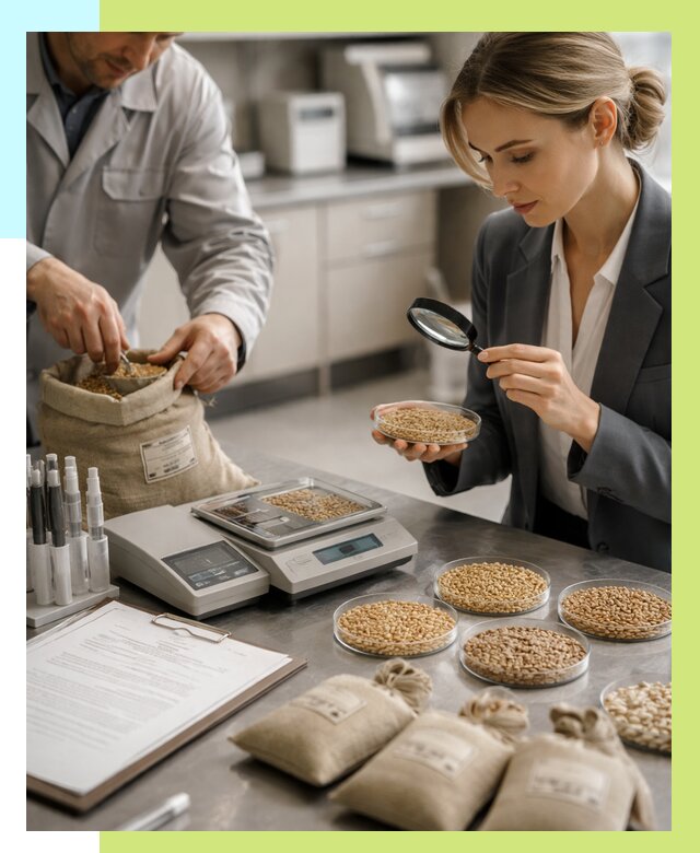 Сертификация зерна в Серпухове по цене от 15242 р. | Алешин-Срп