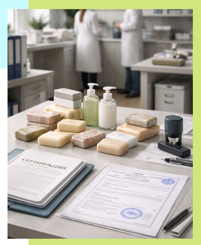 Сертификация мыла и сертификат на мыло в Серпухове от 12193 | Алешин-Срп