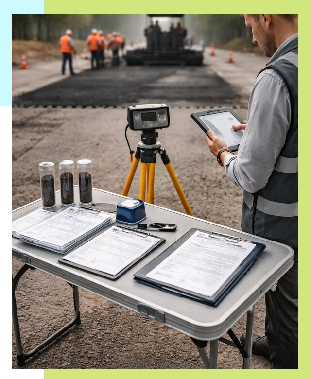 Сертификация асфальта в Серпухове от 25403 р. | Алешин-Срп