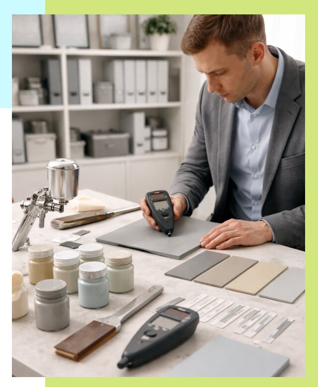 Сертификация краски в Серпухове от 25403 р. | Алешин-Срп центр