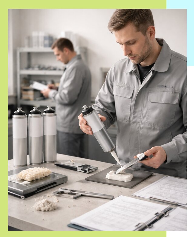 Сертификация монтажной пены и соответствие стандартам в Серпухове