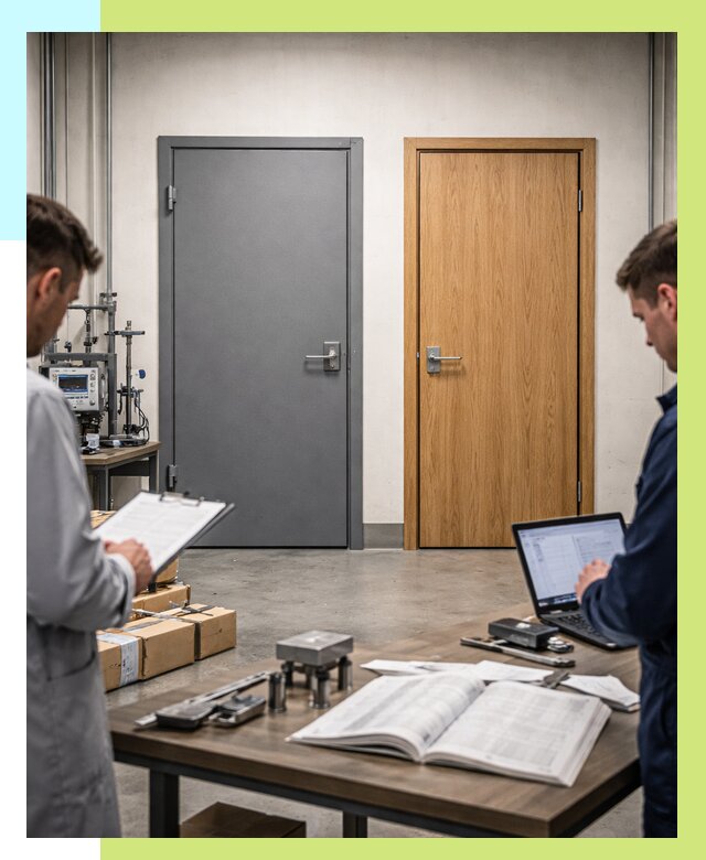 Сертификация дверей в Серпухове от 8129 р. под ключ | Алешин-Срп