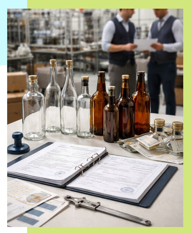Сертификация стеклянных бутылок в Серпухове от 25403 р. | Алешин-Срп