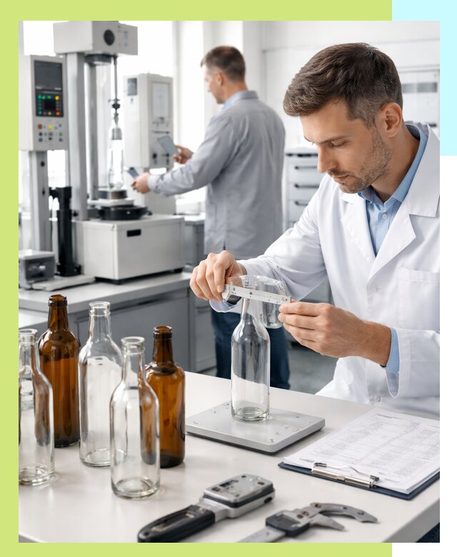 Сертификация стеклянных бутылок и сопутствующей упаковки в Серпухове