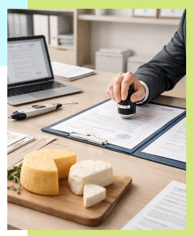 Сертификация сыров в Серпухове от 15242 р | Сертификат на сыр Алешин-Срп