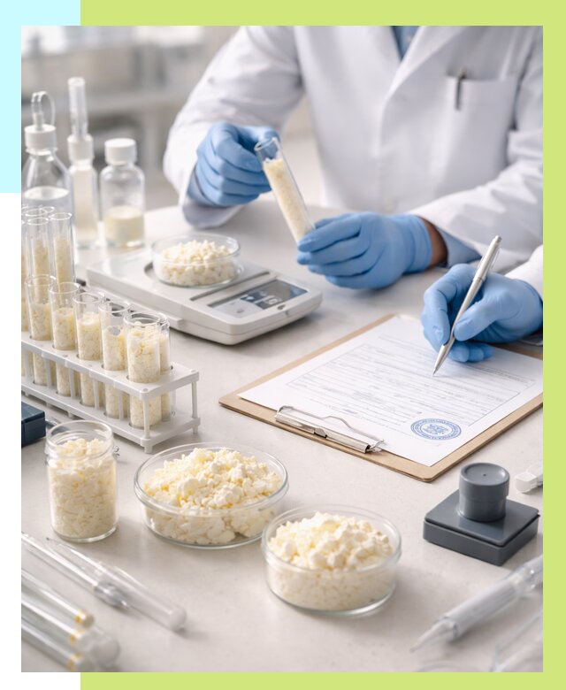 Сертификация творога в Серпухове от 12193 р. под ключ | Алешин-Срп