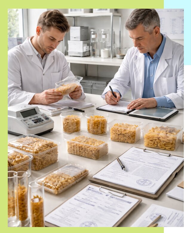 Сертификация макаронных изделий и технологической документации в Серпухове