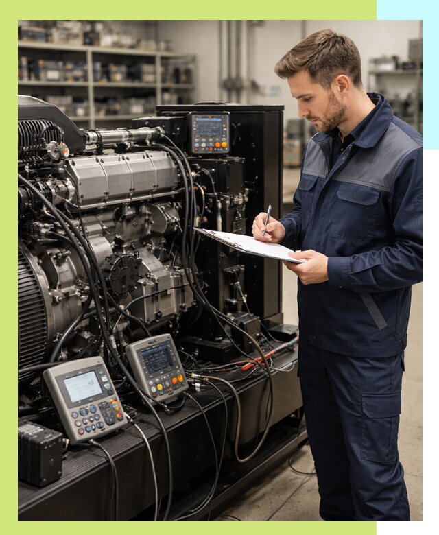 Сертификация дизельных генераторов и их оборудования в Серпухове