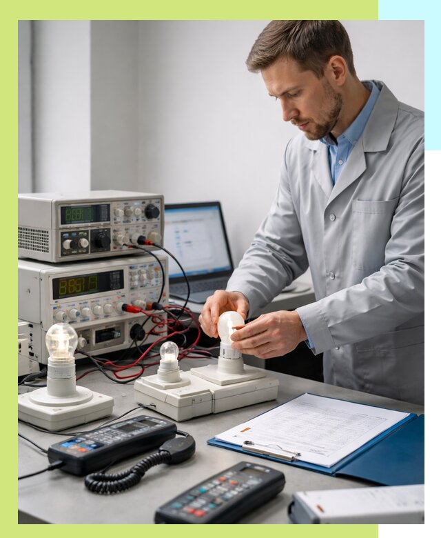 Сертификация ламп и светильников в Серпухове по нормативам