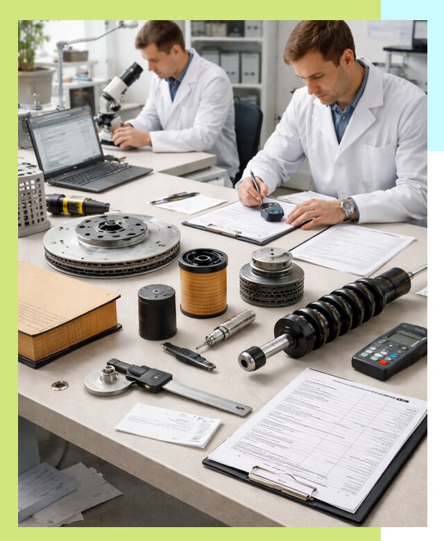 Сертификация автозапчастей и комплектующих в Серпухове по ГОСТ