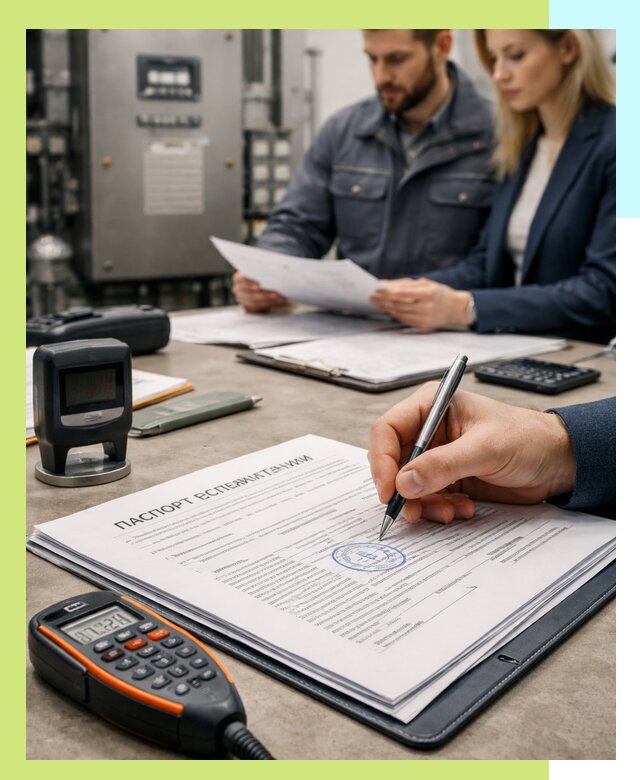 Оформление паспорта эксплуатации оборудования в Серпухове