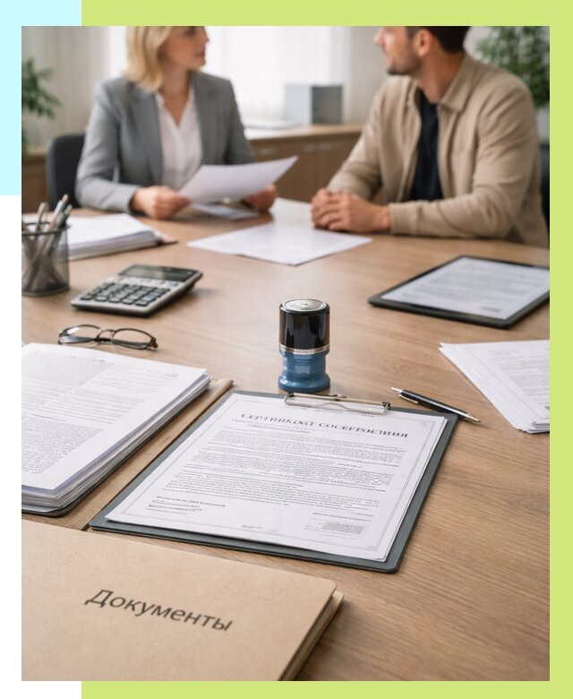 Сертификат соответствия на продукцию в Серпухове от 15242 р.|Алешин-Срп