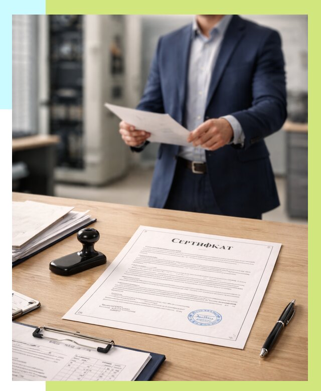 Сертификат на оборудование в Серпухове от 15242 р. | Алешин-Срп