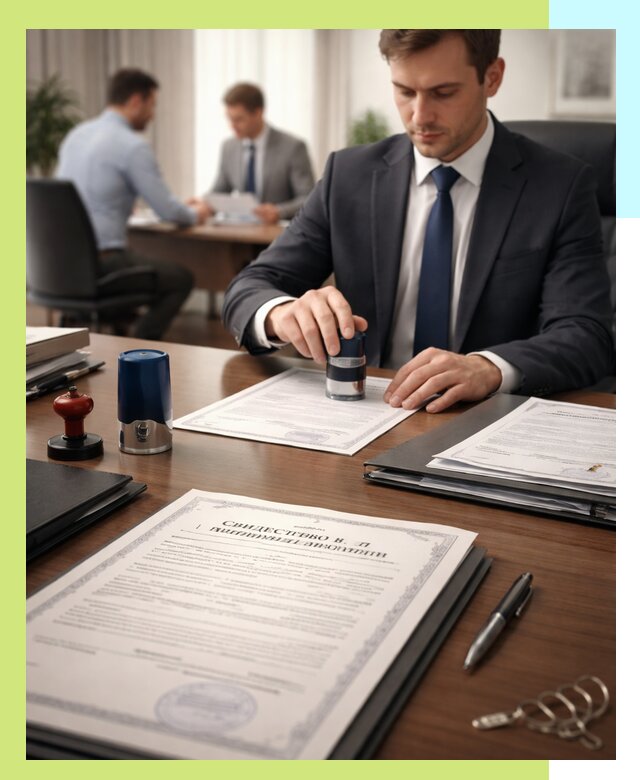 Оформление свидетельства о государственной регистрации в Серпухове