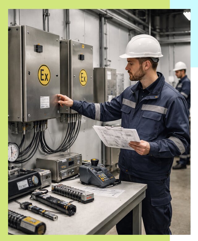 Сертификат взрывозащиты промышленного оборудования в Серпухове