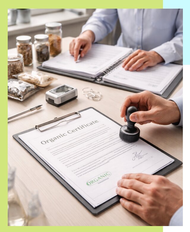 Получение органик сертификата для продукции в Серпухове