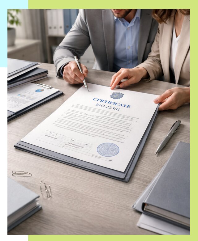 Сертификат ISO 22301 в Серпухове от 45725 р. | Алешин-Срп срочно