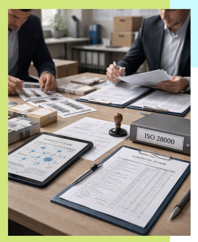Получение сертификата ISO 28000 по безопасности цепи поставок в Серпухове